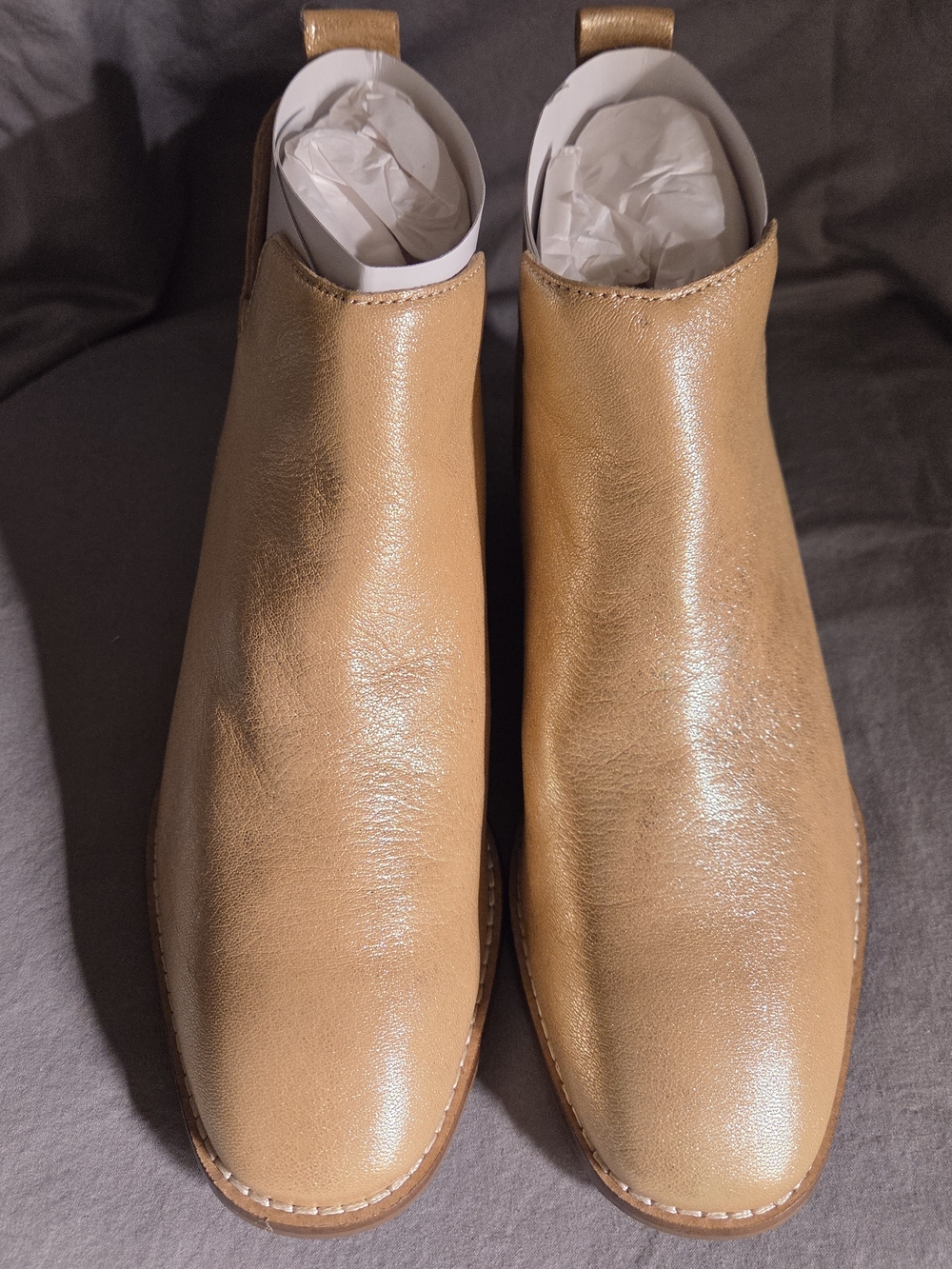 Seychelles Tan Leather Chukka Boots